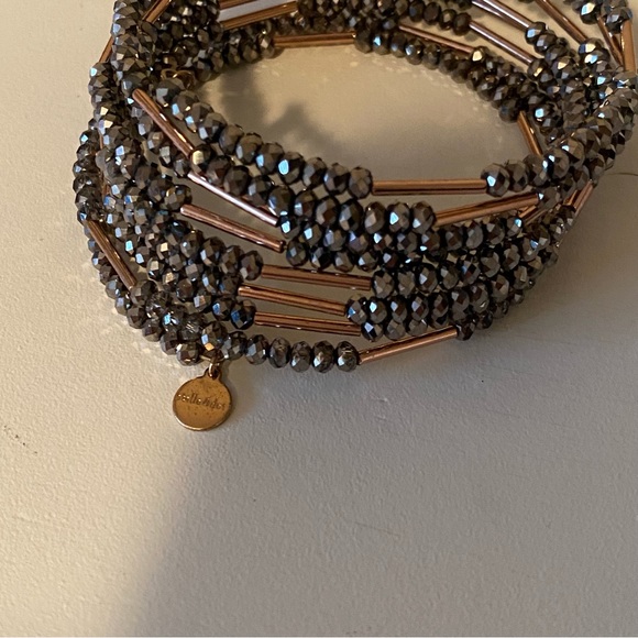 Stella and Dot Sparkly Bardot Spiral Bangle - Picture 5 of 7